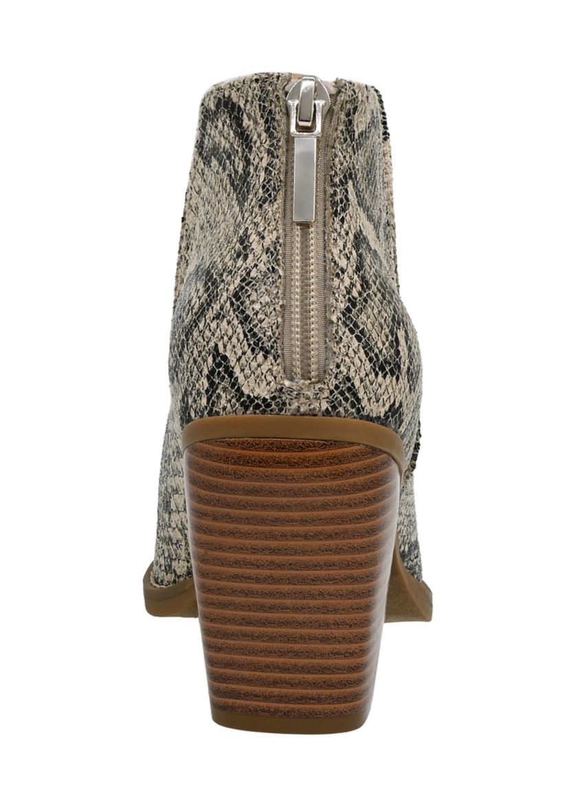 Vanessa Cutout Booties