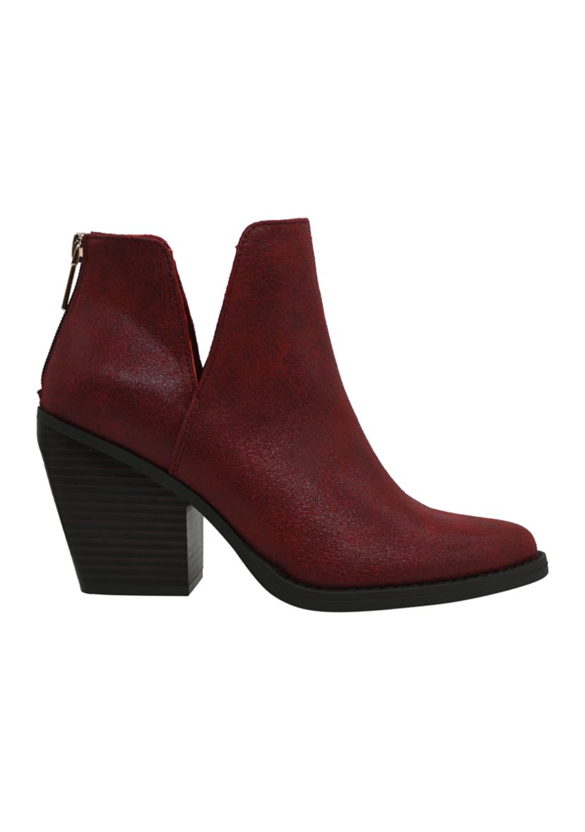 Vanessa Cutout Booties