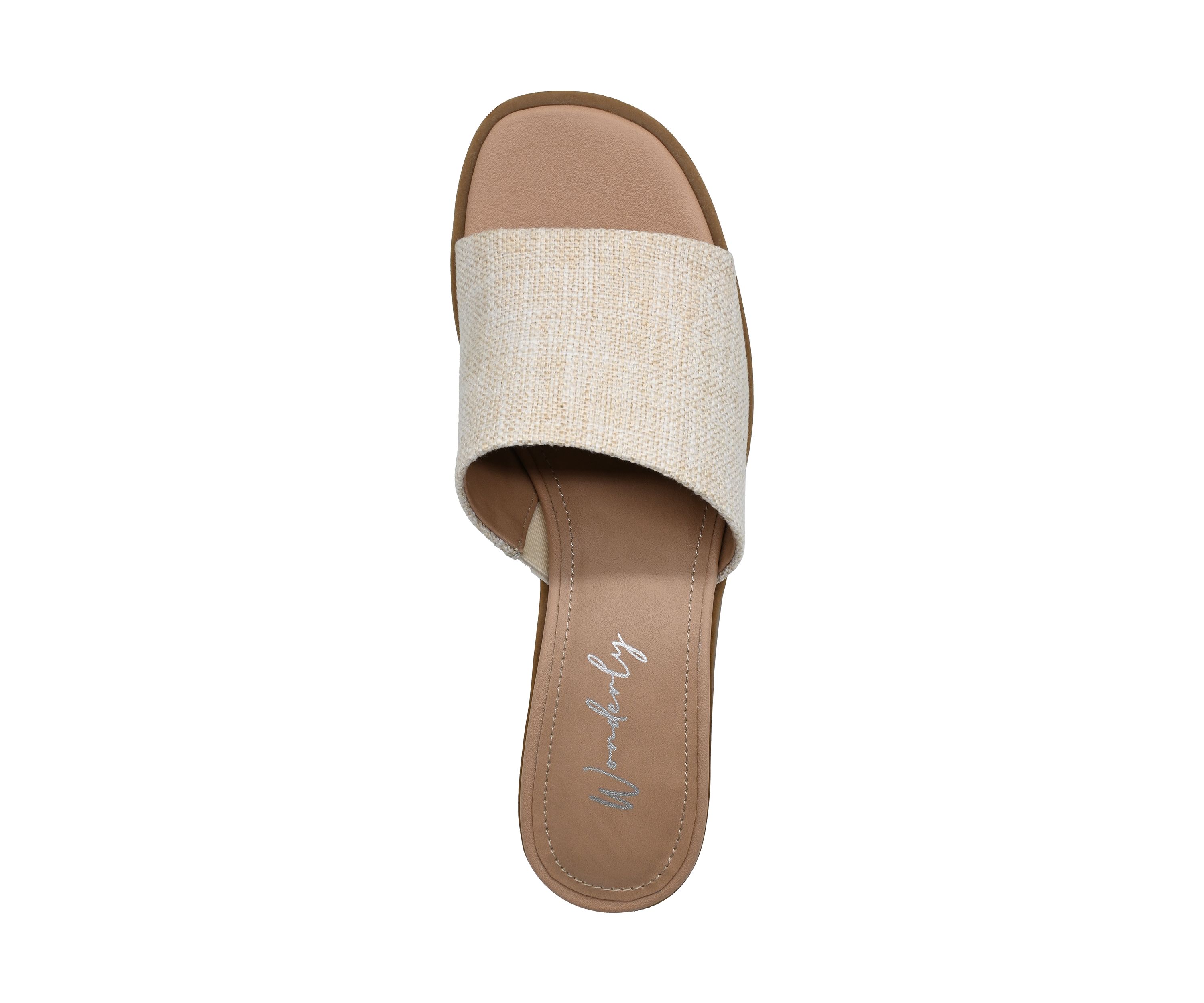 Audrey One Band Block Heel Sandals