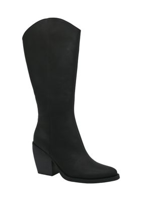 Wonderly Women's Kelssie Tall Western Boots, Black, 9.5M