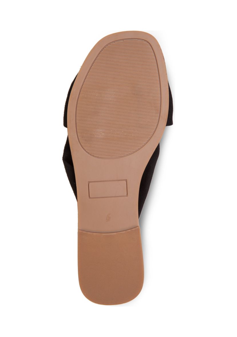 Garland Twisted Flat Sandals