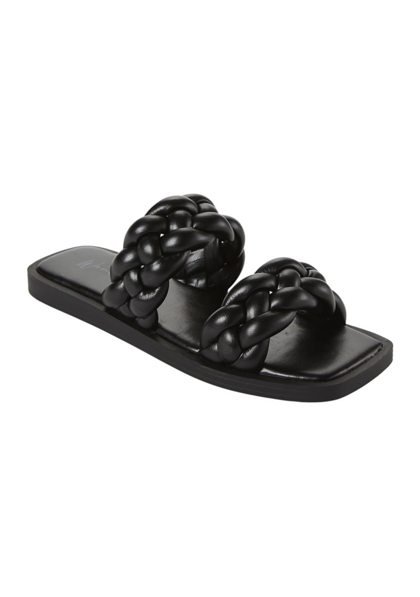 Gayle Braided Double Band Sandals