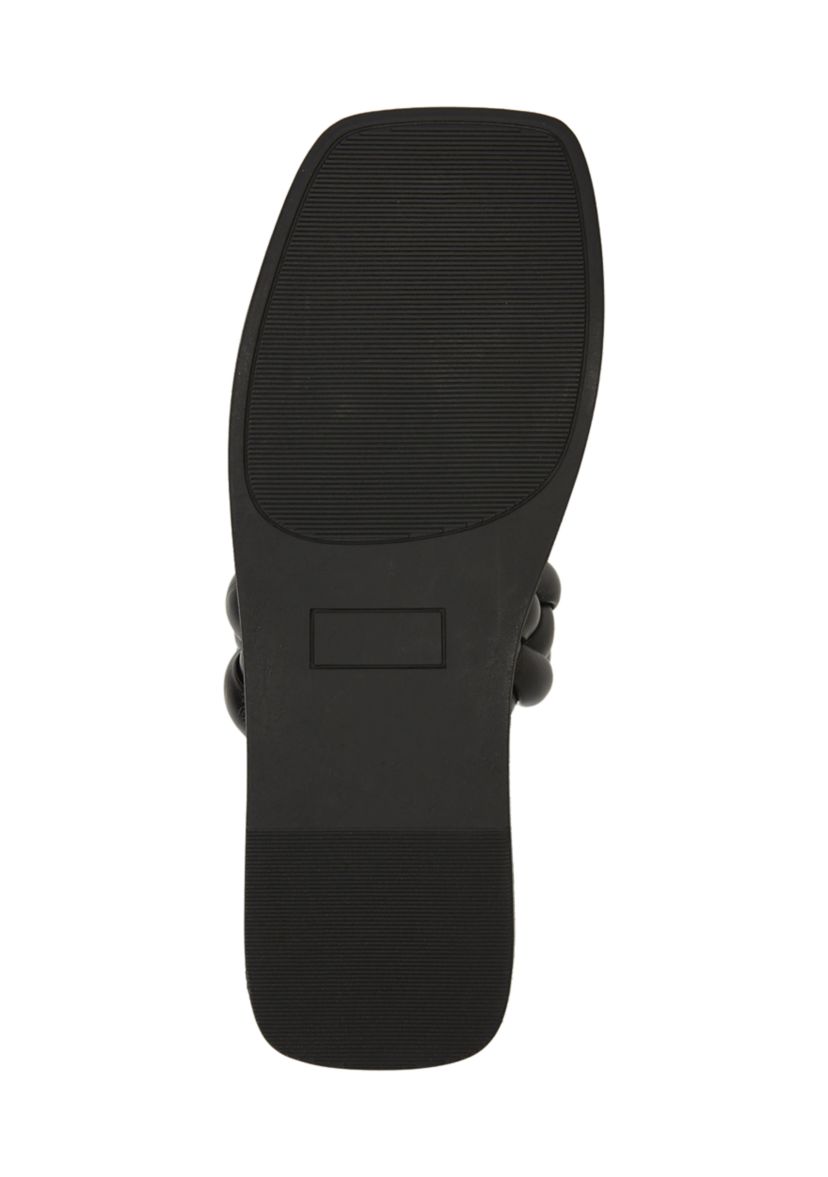 Gayle Braided Double Band Sandals
