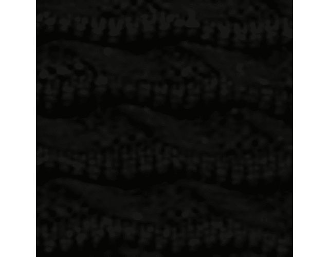 Black Cable Engineered Knit