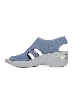 Dream Ankle Strap Sandals - Denim