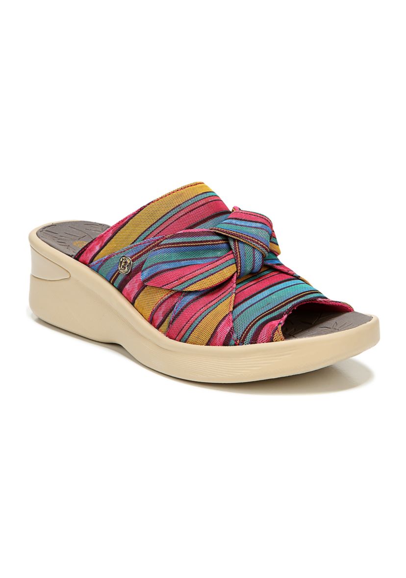 Smile Wedge Sandal