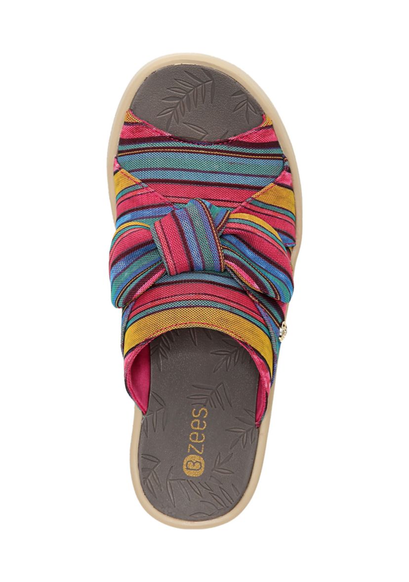 Smile Wedge Sandal