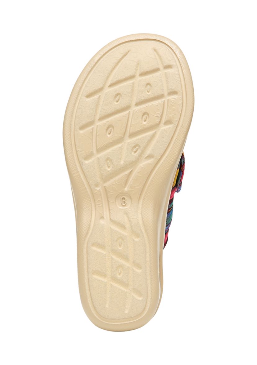 Smile Wedge Sandal