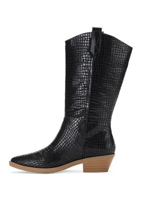 Belk store snakeskin boots