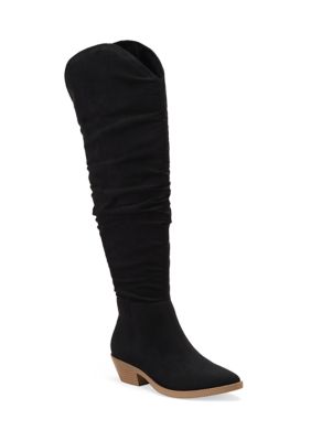 Thigh high cheap boots belk