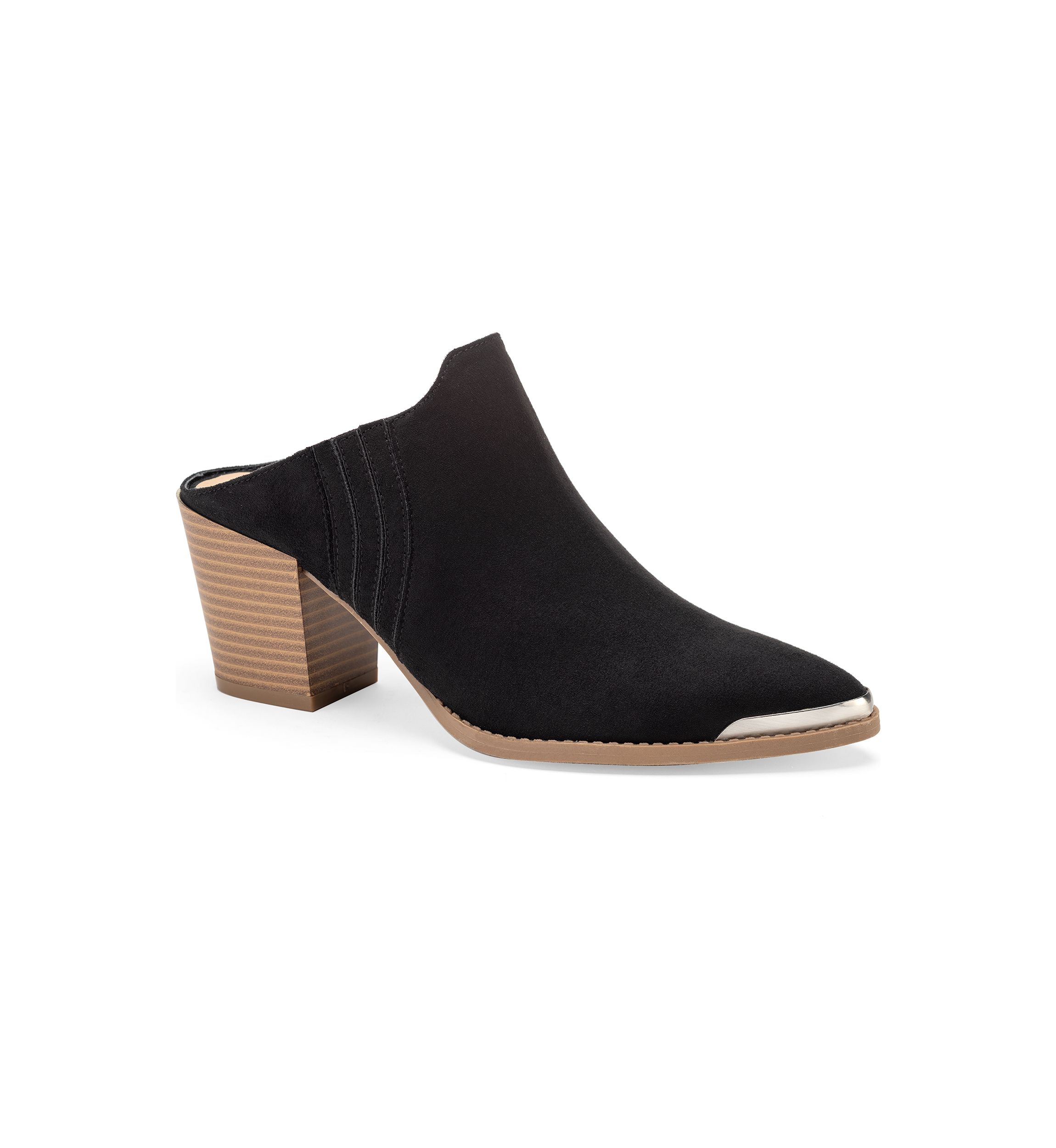 Fey Heeled Mules