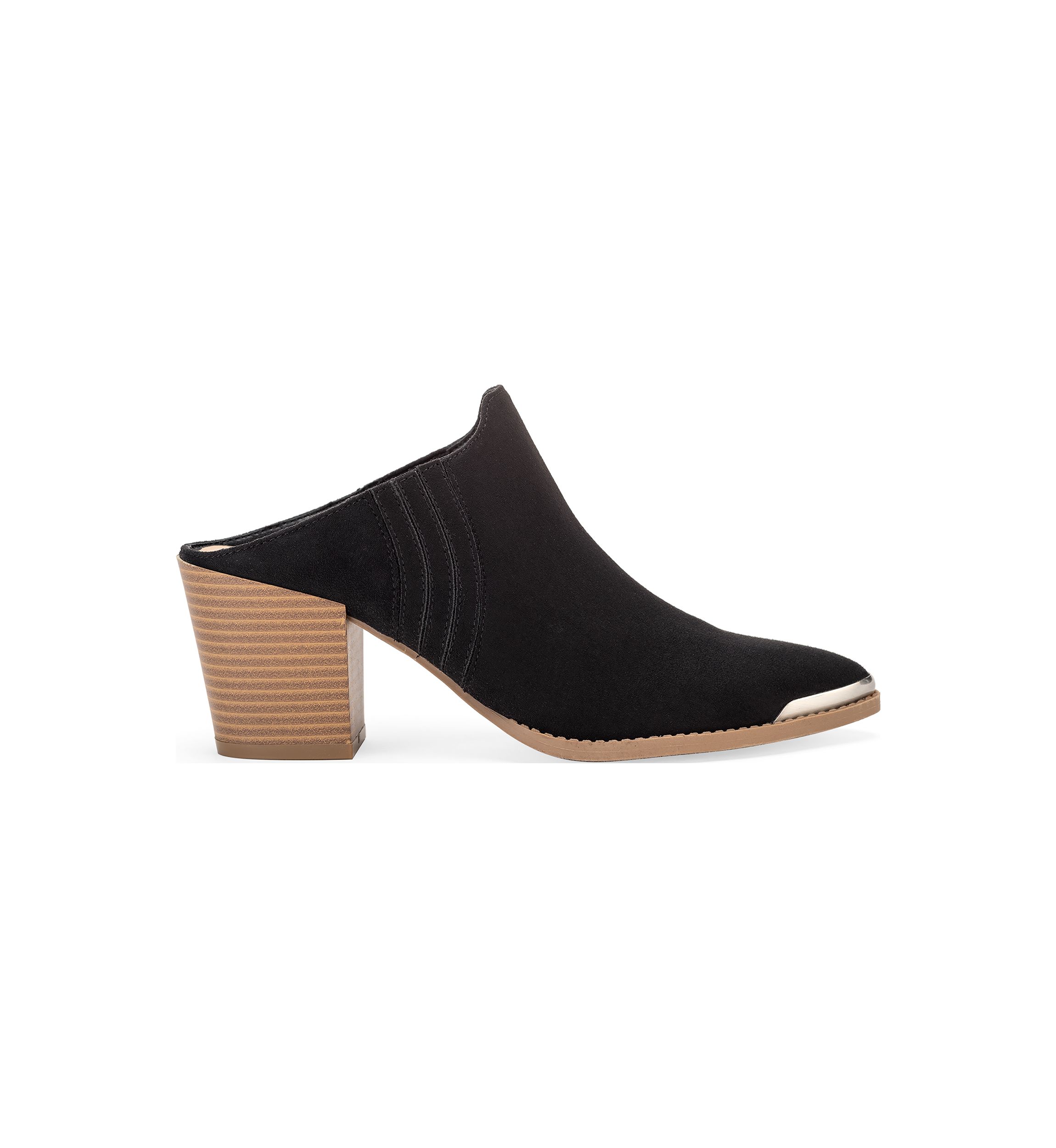 Fey Heeled Mules