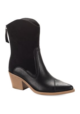 Black best sale booties belk