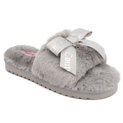 Juicy Couture Heirloom Fuzzy Slide Slipper | belk