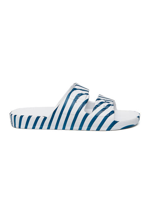 Freedom Moses Two Band Slide Sandals