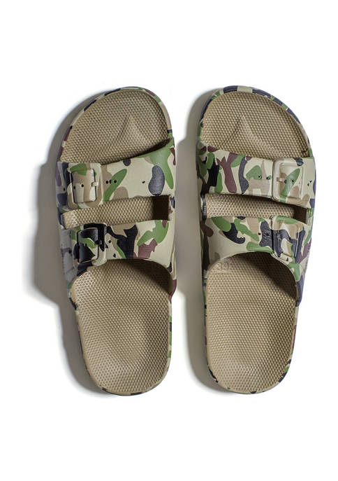 Freedom Moses Moses Two Band Slide Sandals