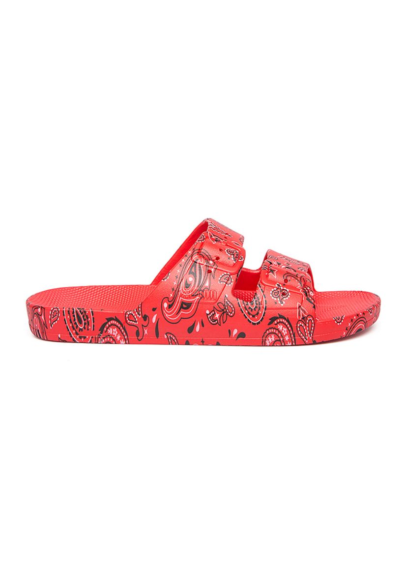 Moses Two Band Slide Sandals