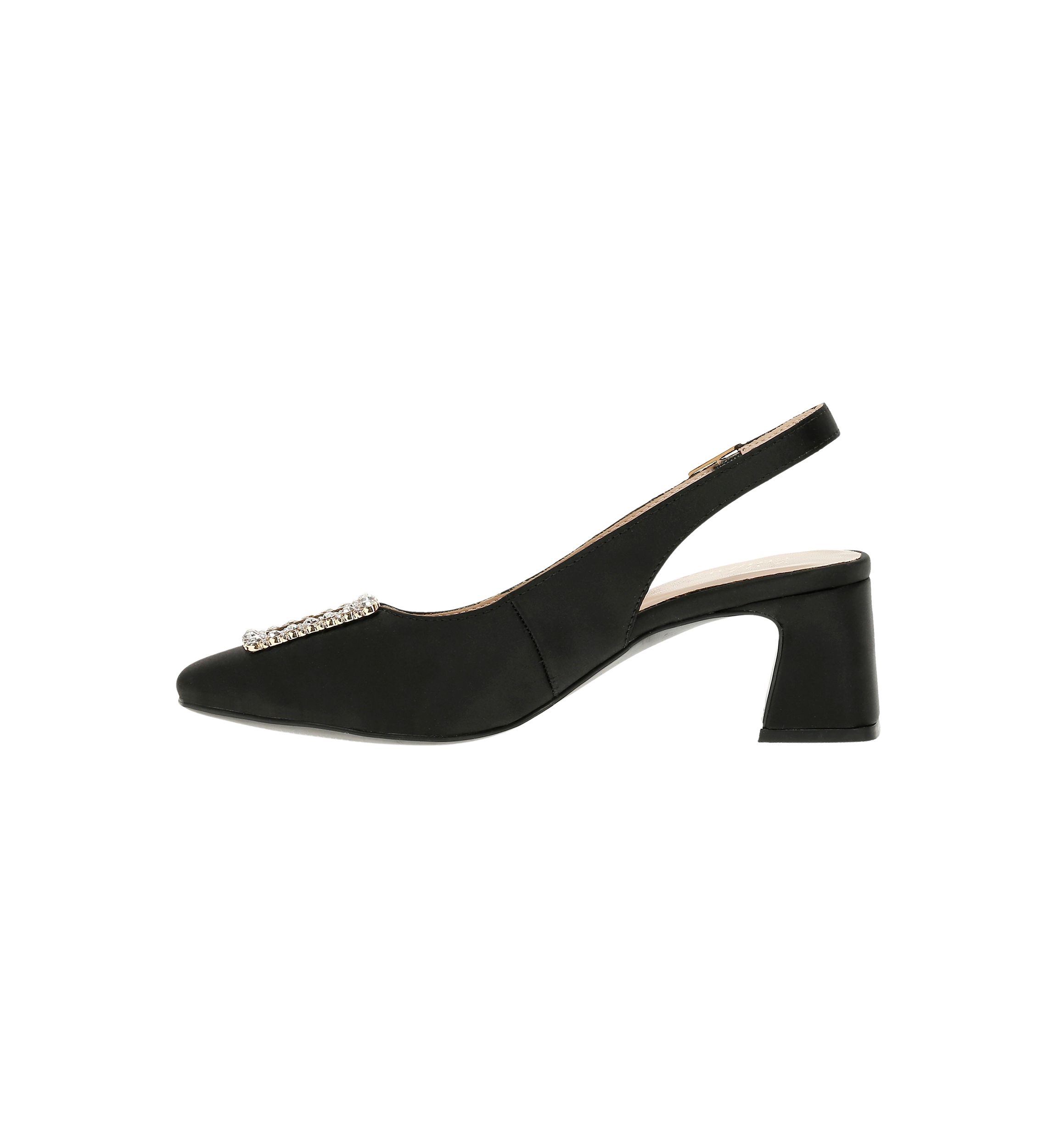 Seti Satin Slingback Heels