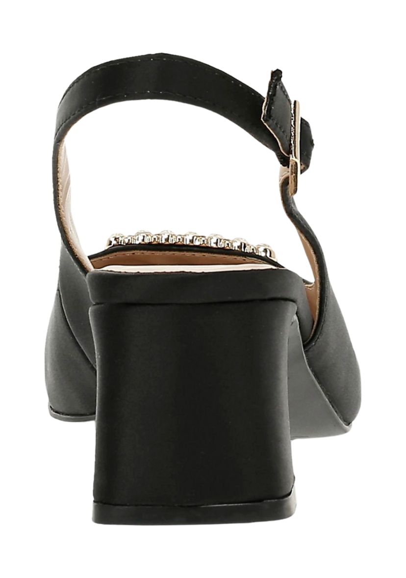 Seti Satin Slingback Heels