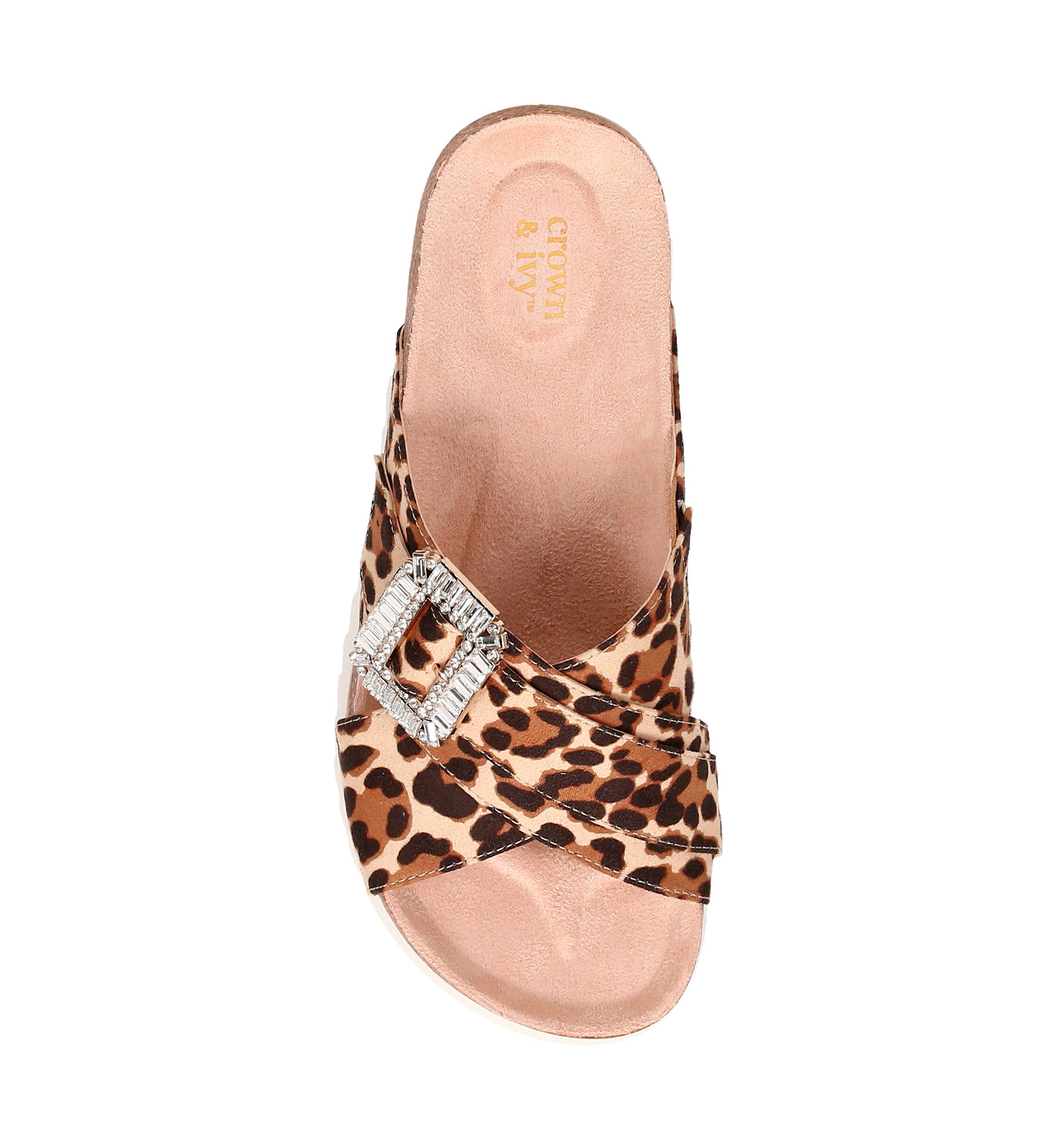 Indigo Crossover Sandals