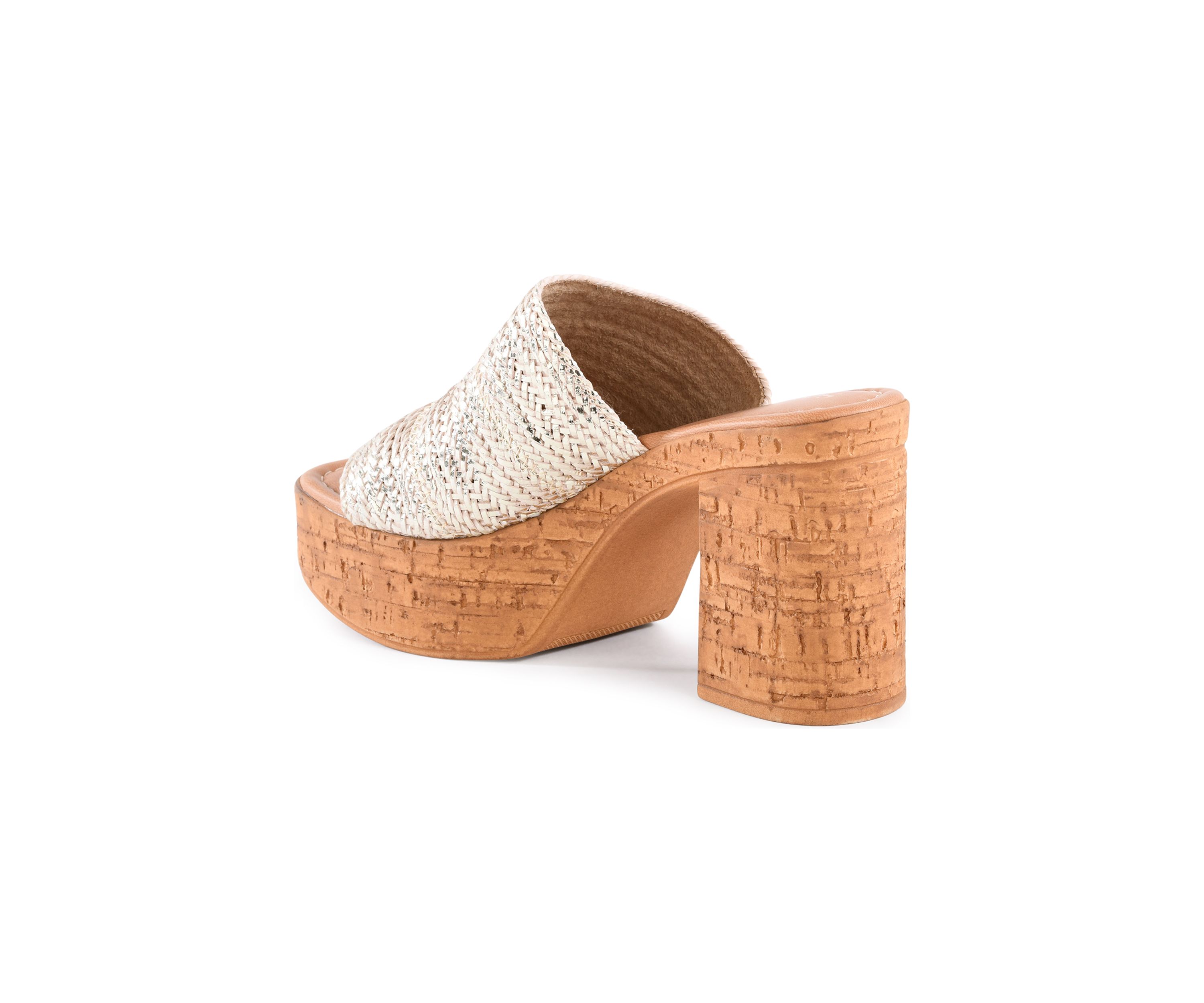 Applause Heeled Slide Sandals