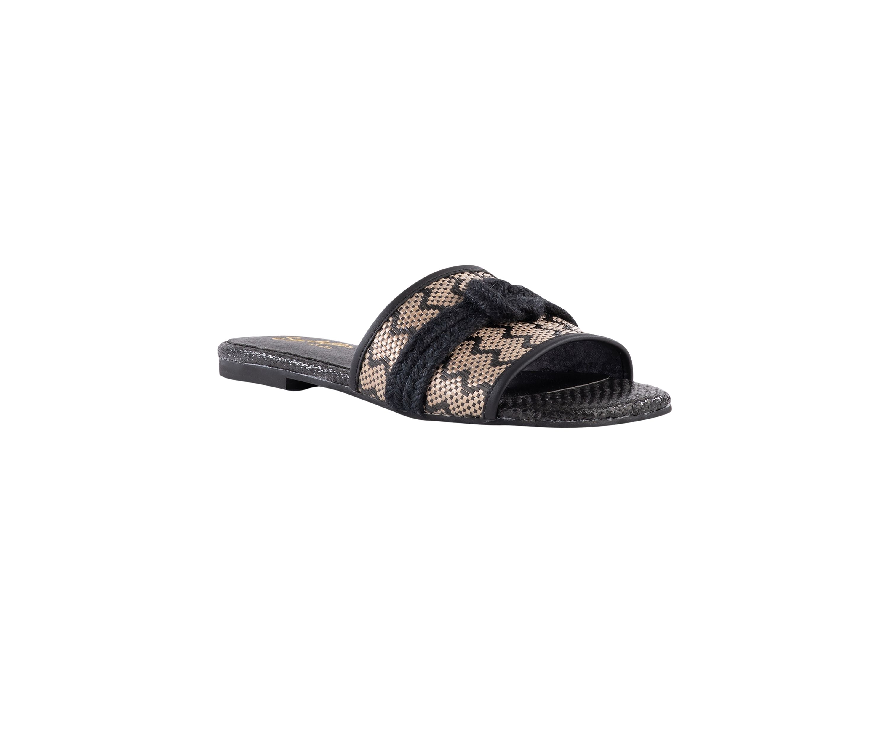Blondie Jute Slide Sandals