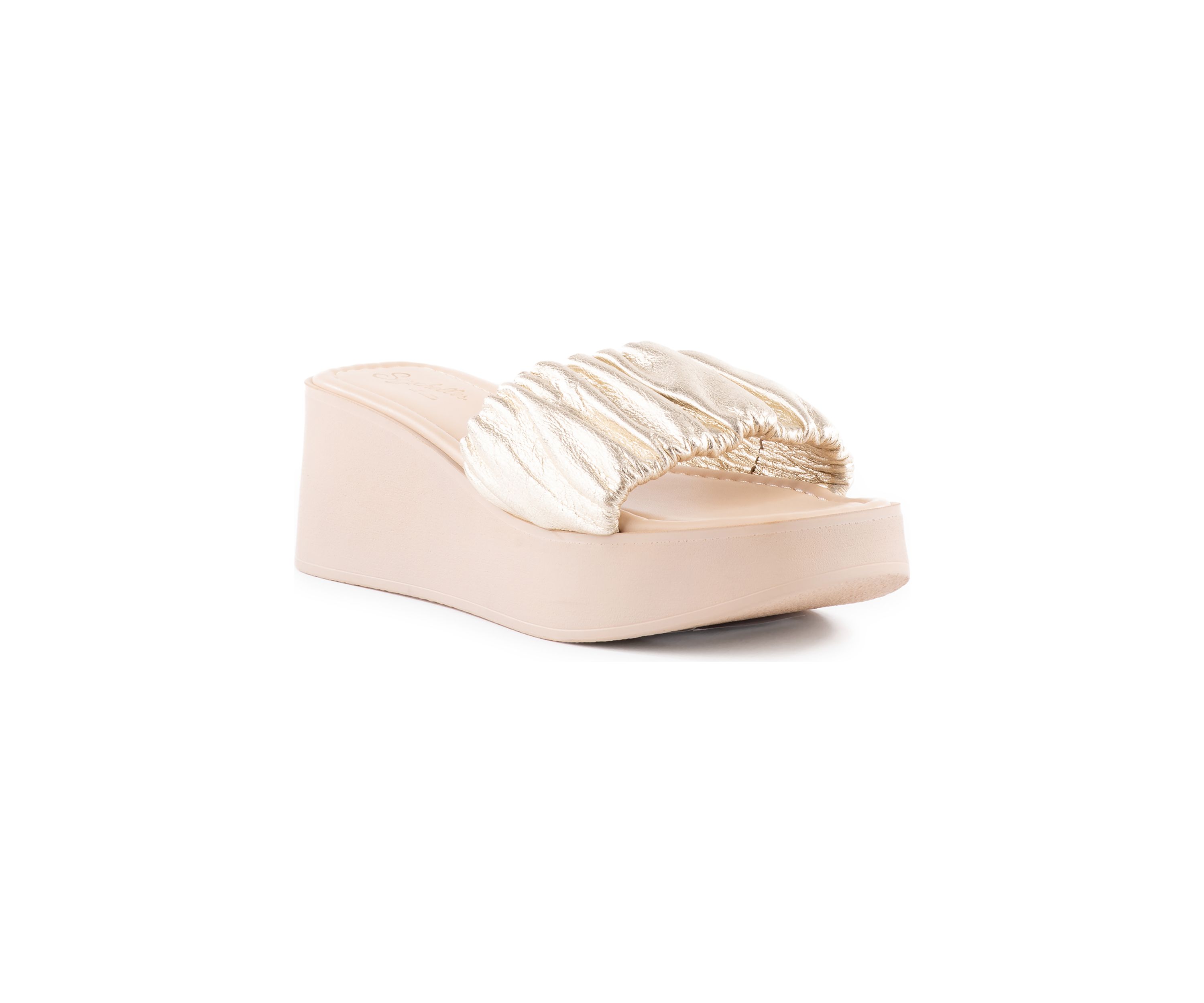 Coney Island  Platform Slide Sandals