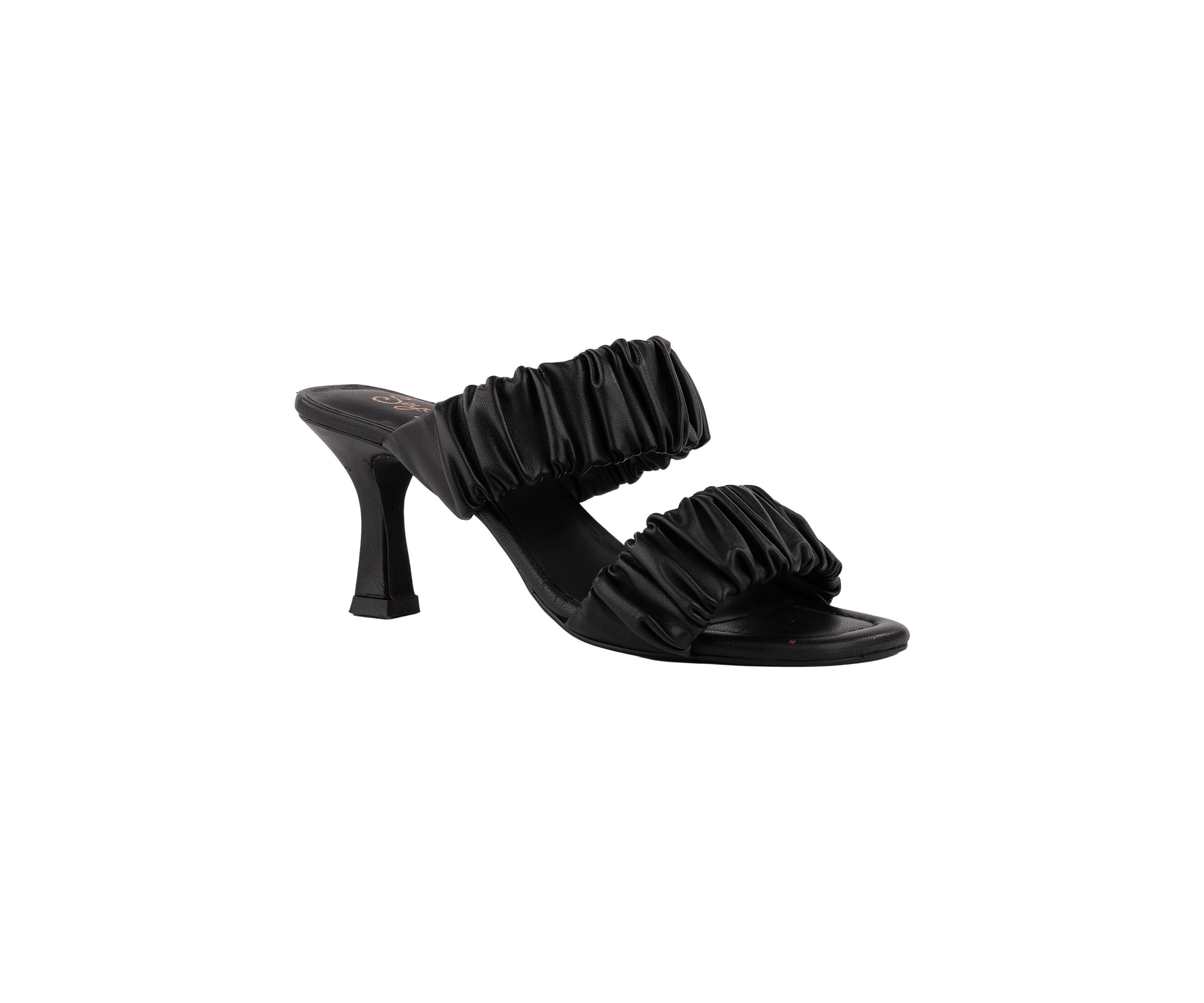 Leeward Heeled Puff Sandals