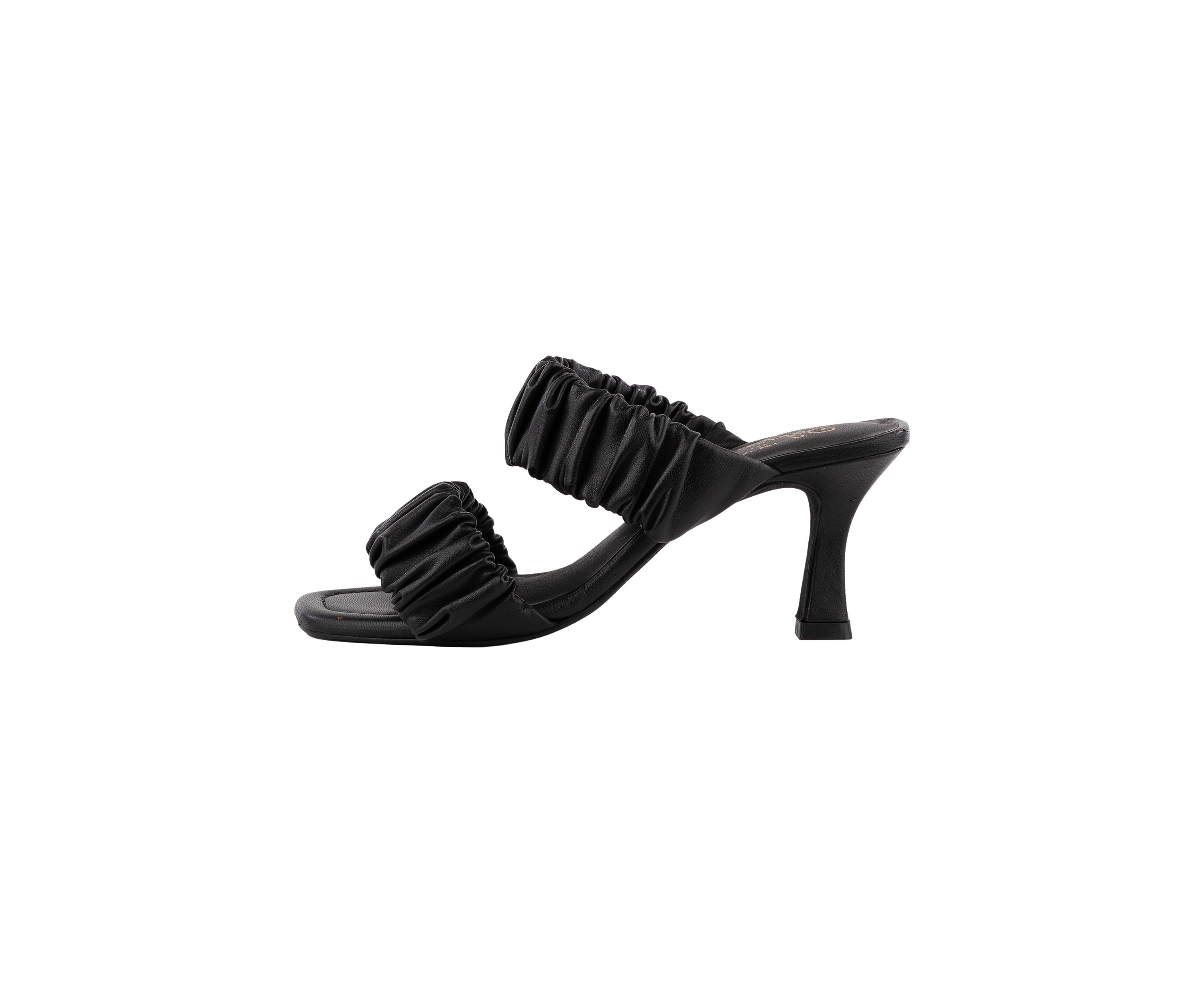 Leeward Heeled Puff Sandals