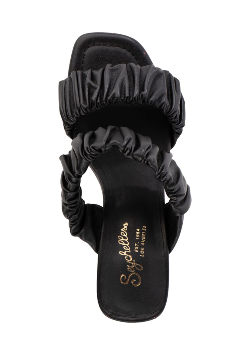 Leeward Heeled Puff Sandals