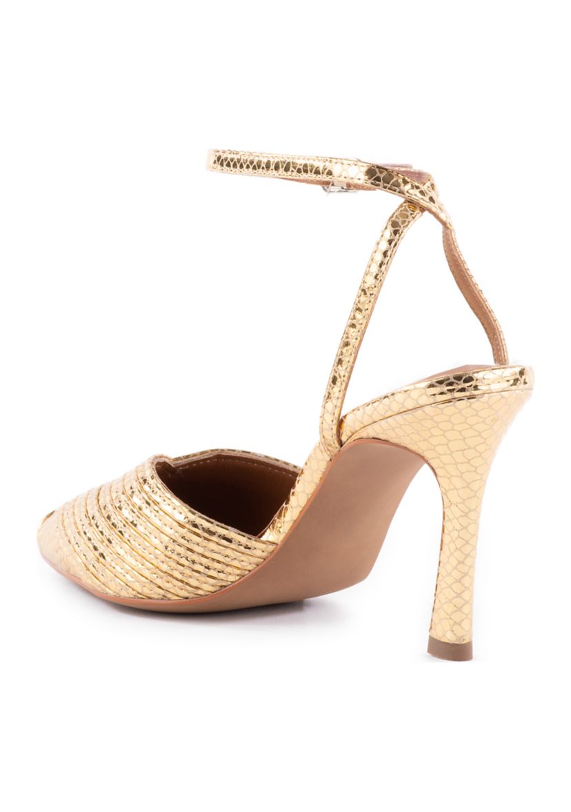 On to the Next Ankle Strap Heels