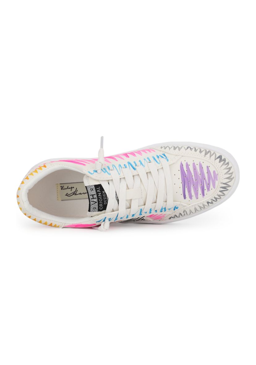 Womens Blaze Multi Swirl Sneakers