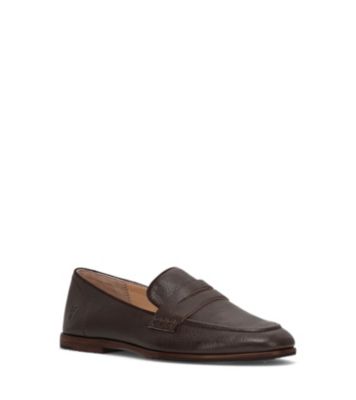 Women's Frye Faith Loafer, Dark Brown, 8.5M