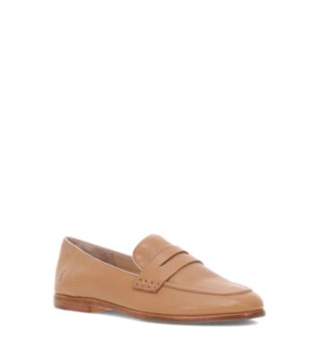 Women's Frye Faith Loafer, Tan, 7.5M