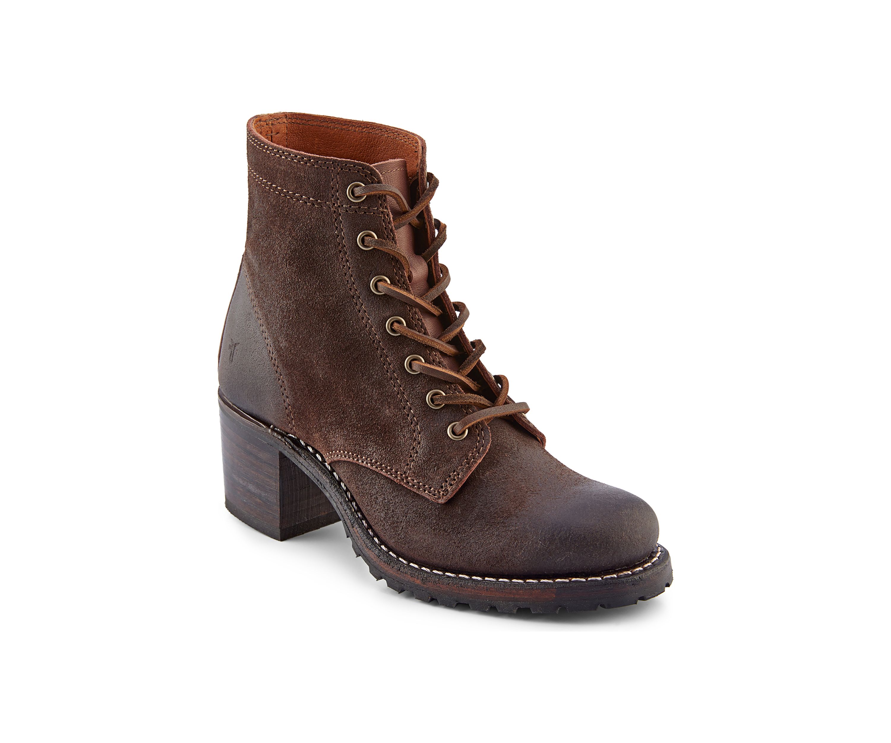 Sabrina 6G Lace Up Combat Boots