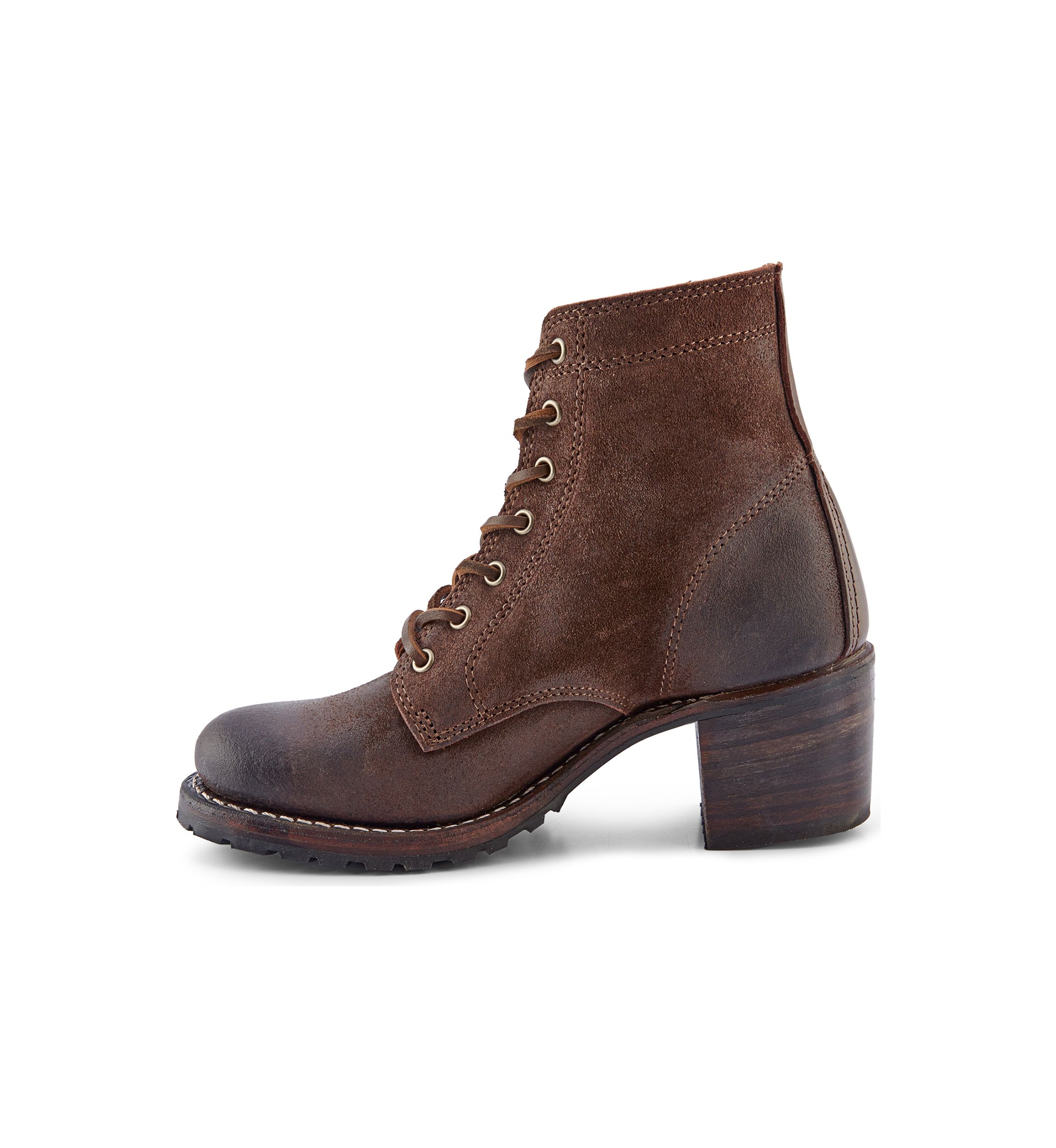 Sabrina 6G Lace Up Combat Boots