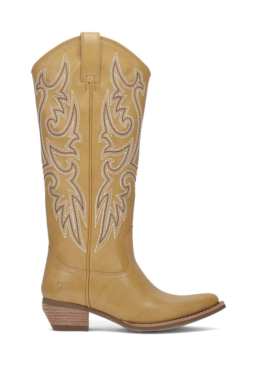 Frye & Co. Irlene Tall Deco Stitch Western Boots | Belk