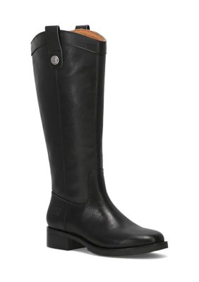 Frye & Co Women's Foster Button Boots, Black, 11M