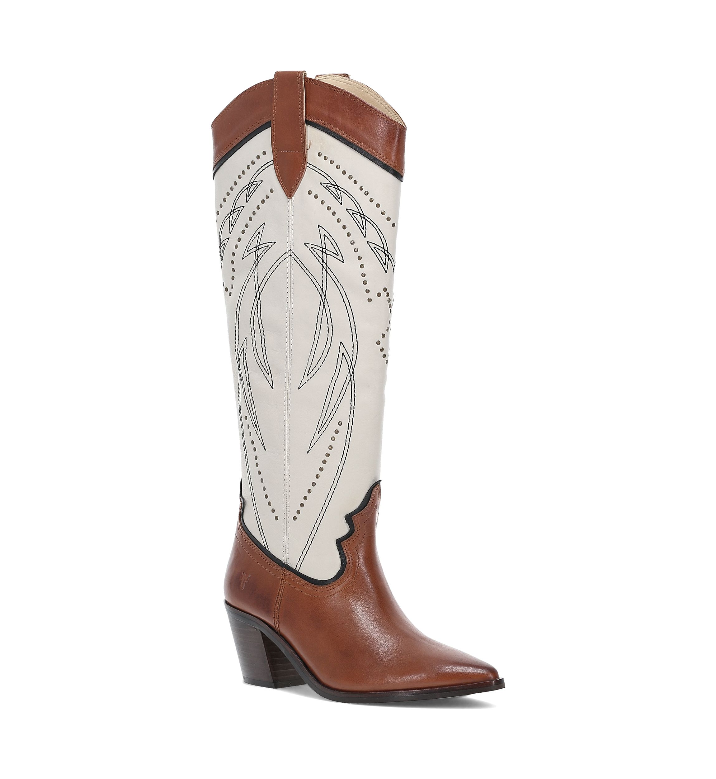 Sara Western Tall Stud Boots
