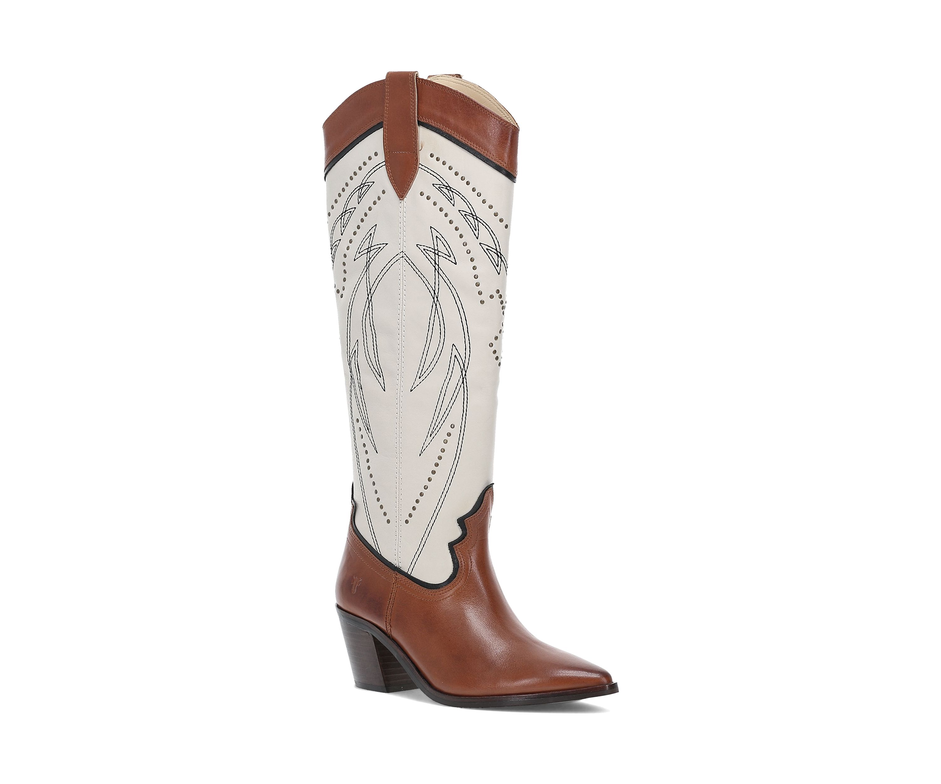 Sara Western Tall Stud Boots