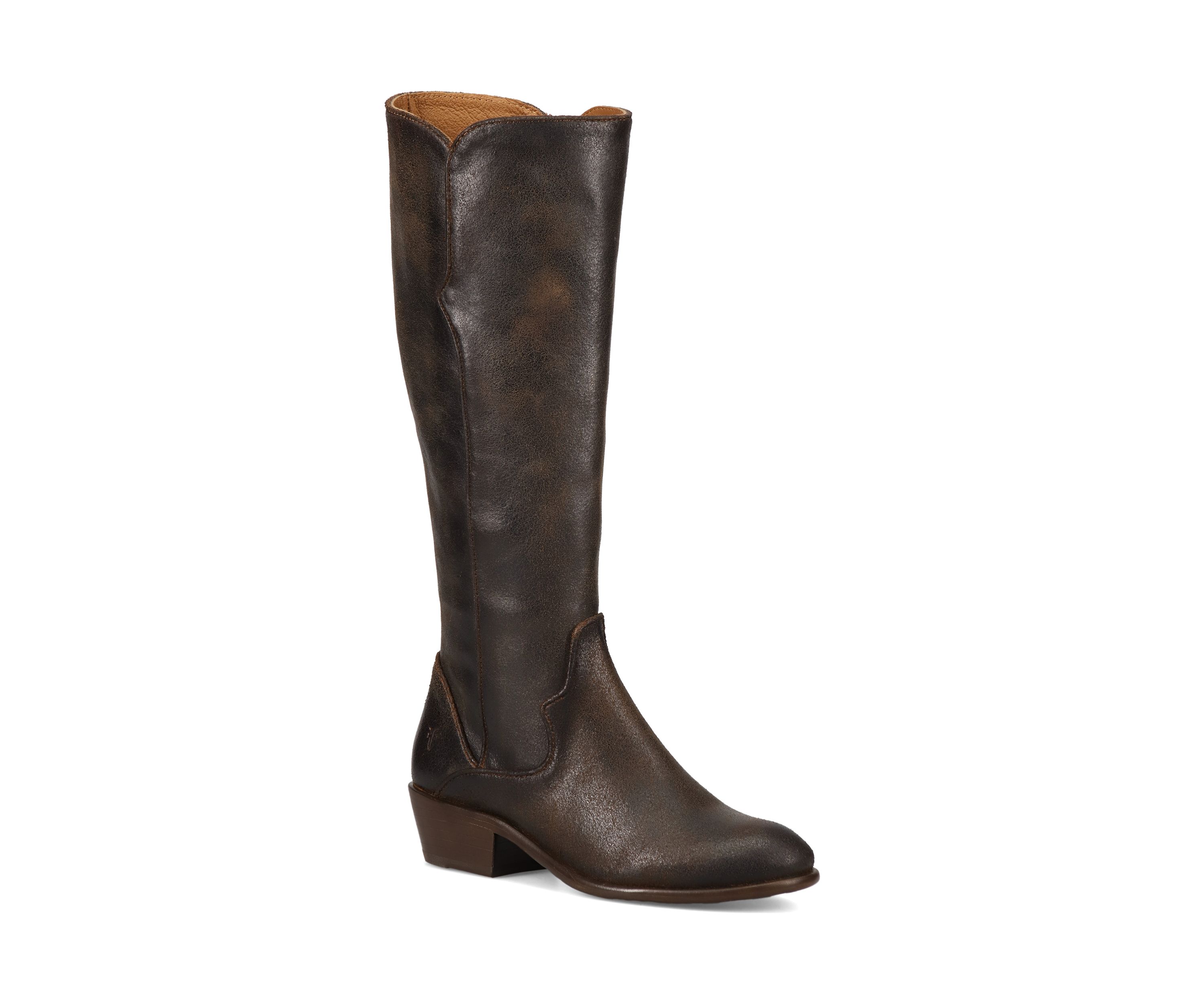 Carson Piping Tall Boots