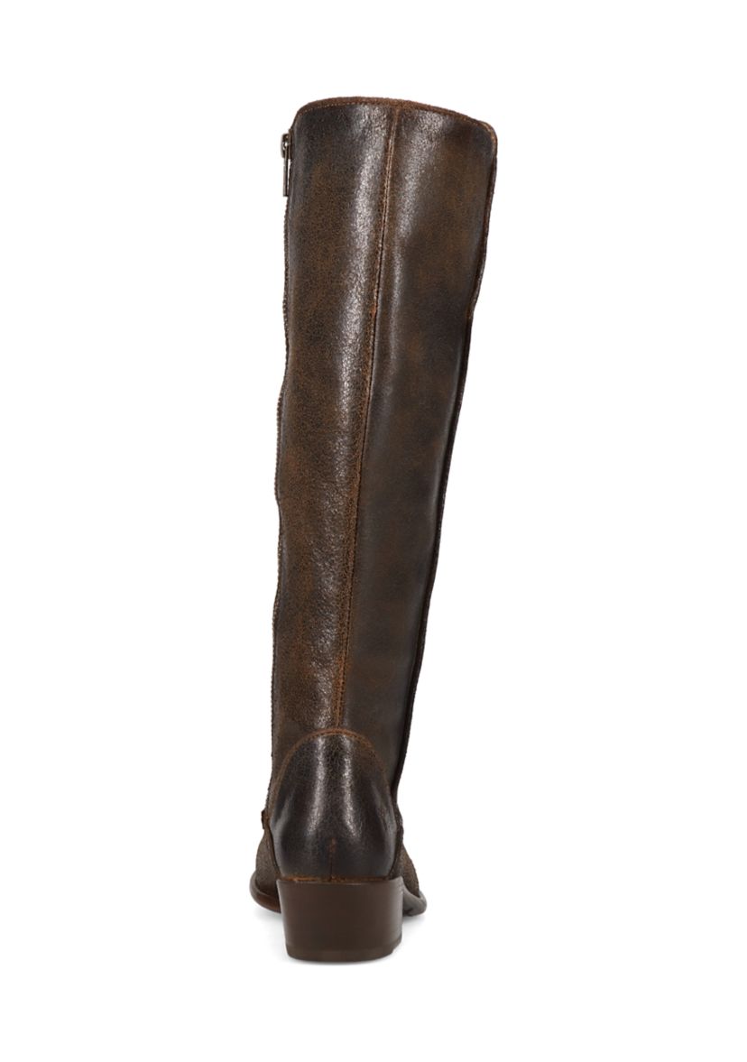 Carson Piping Tall Boots