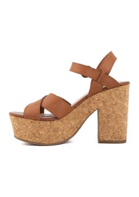 Lydia Heeled Platform Sandals