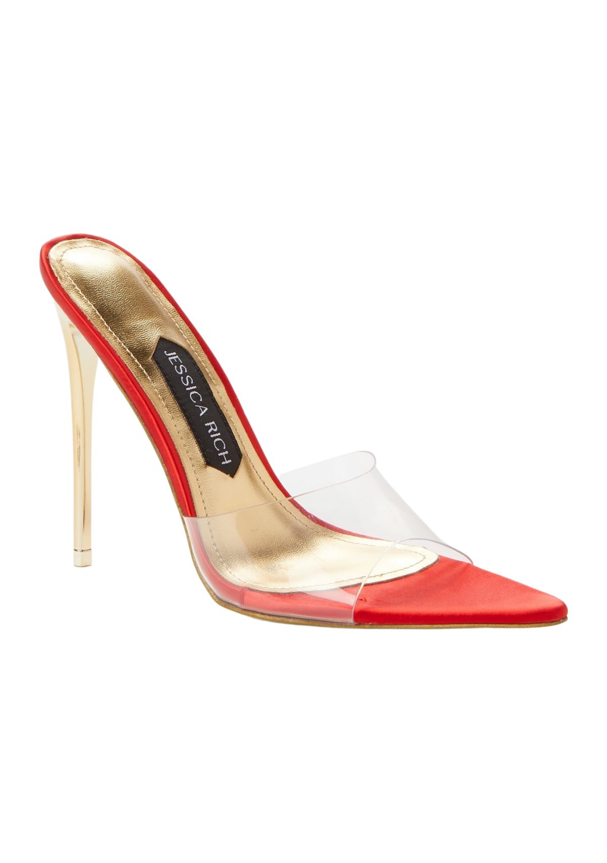 Racy Heeled Mule Sandals