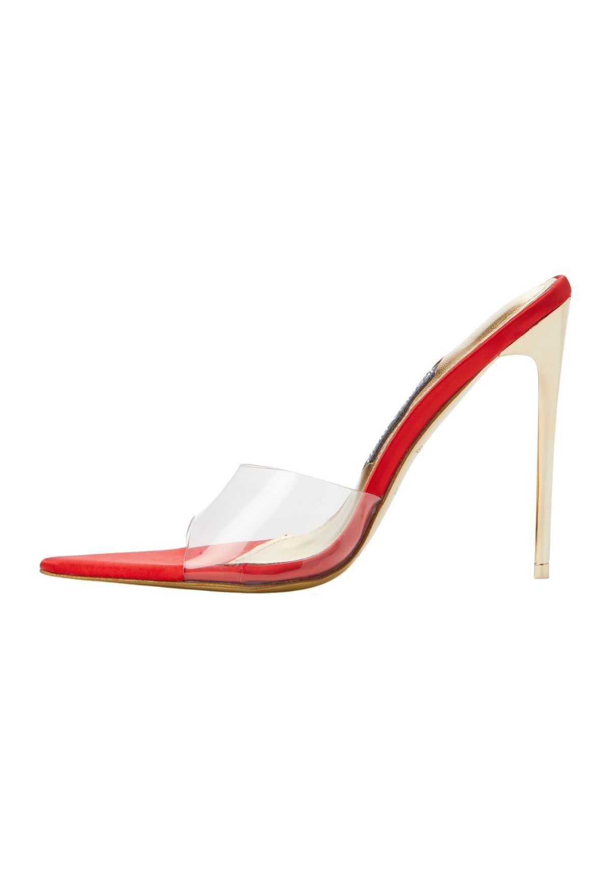 Racy Heeled Mule Sandals