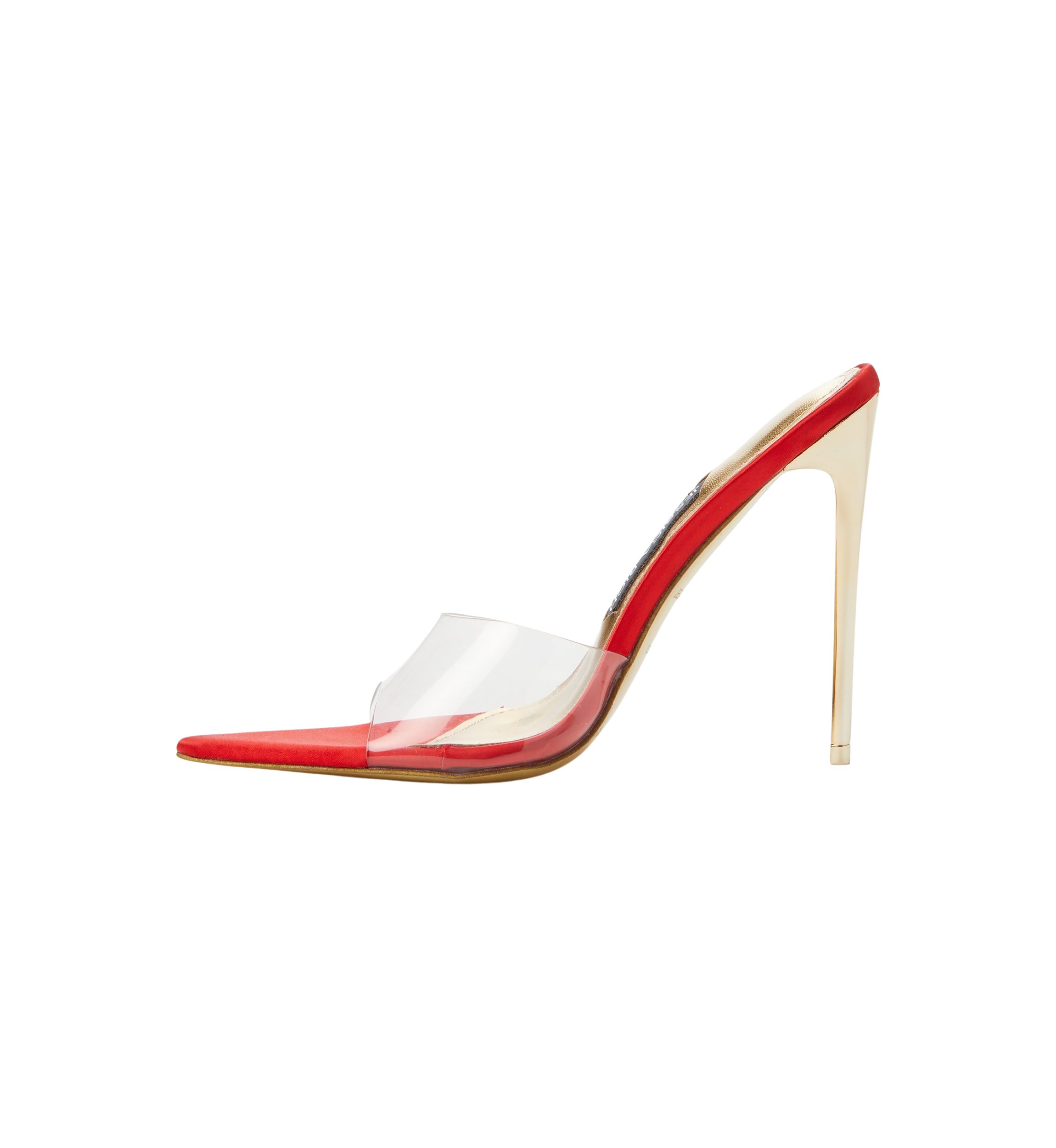 Racy Heeled Mule Sandals