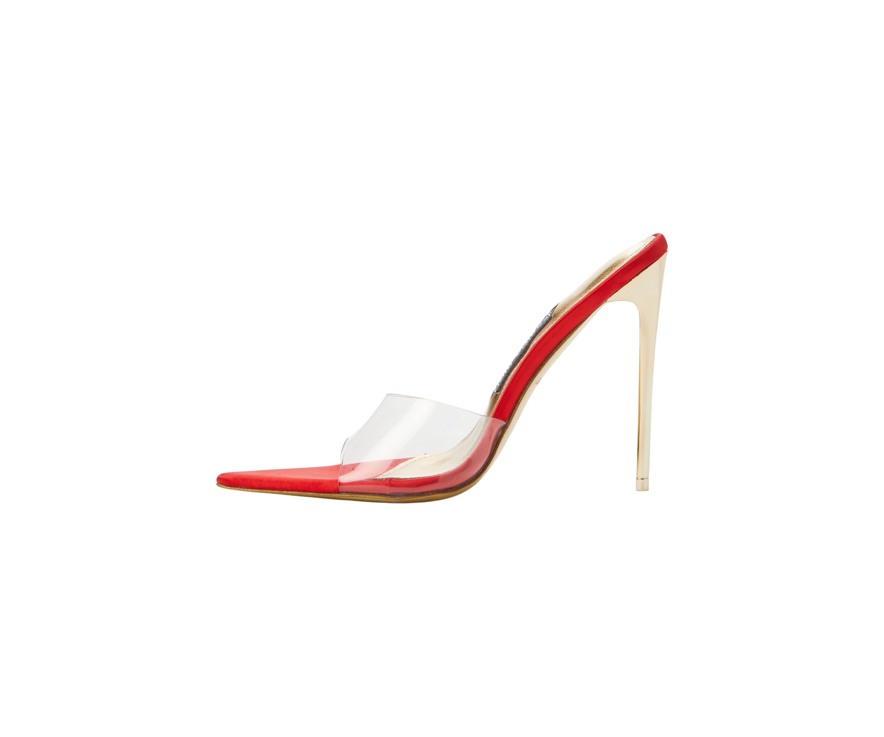 Racy Heeled Mule Sandals