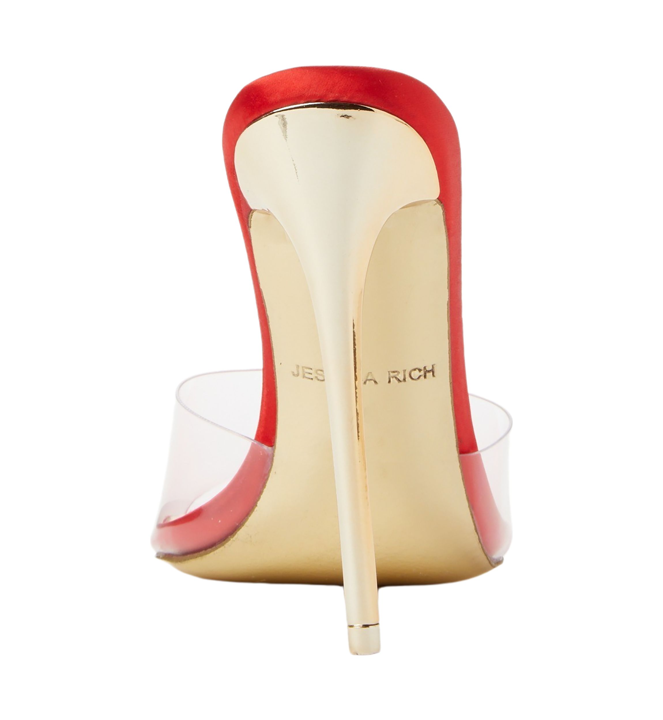 Racy Heeled Mule Sandals