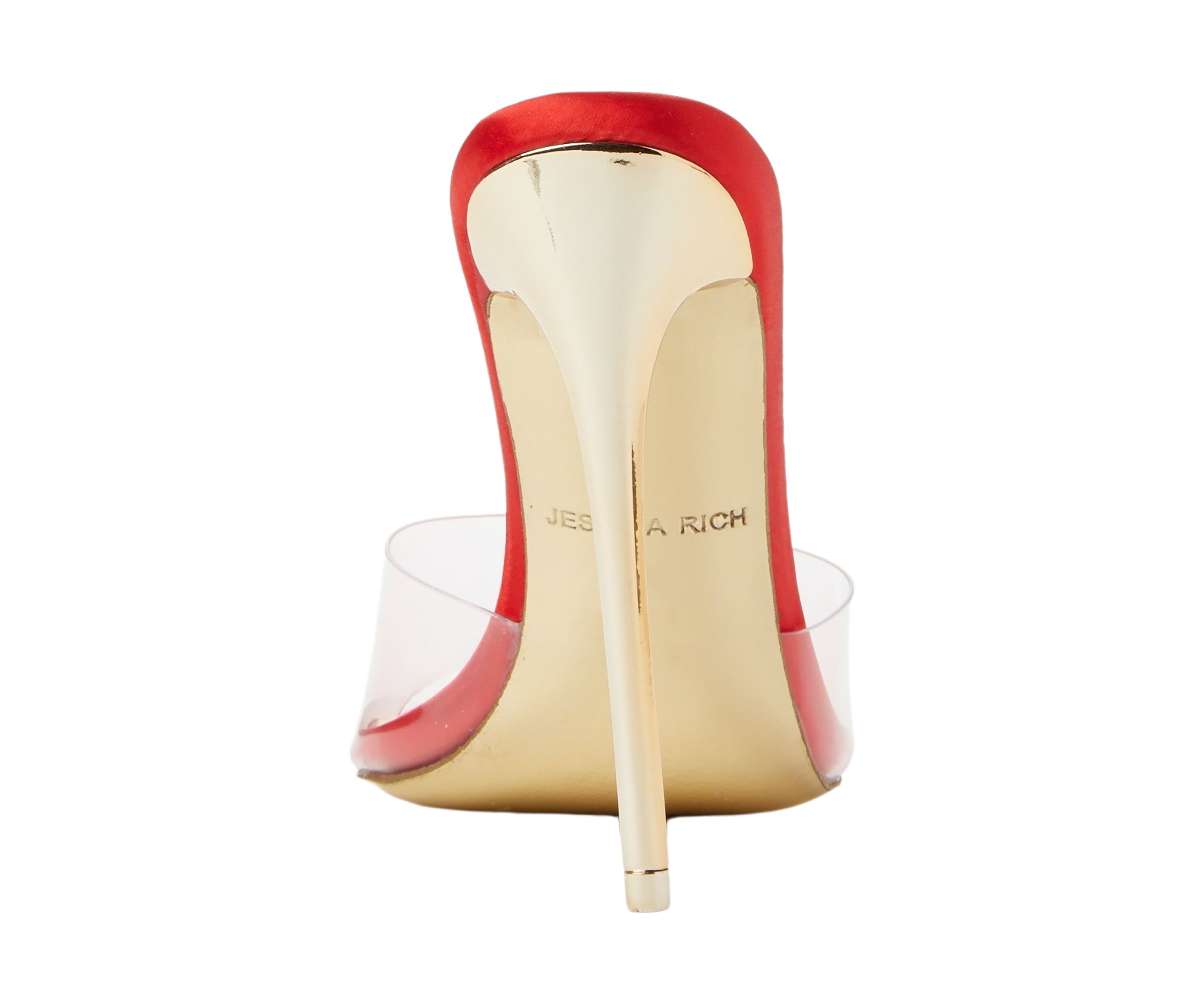Racy Heeled Mule Sandals