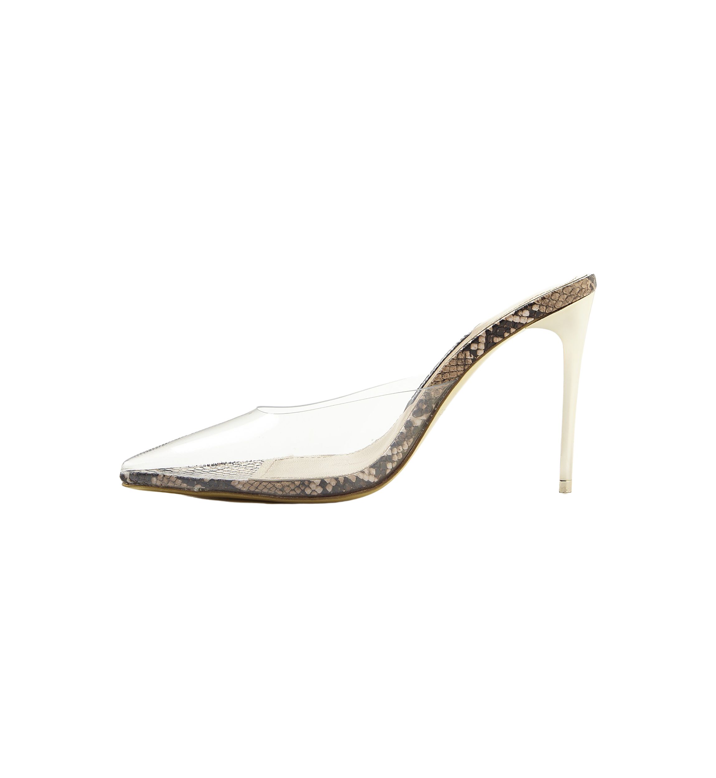 So Bossy Transparent Heels